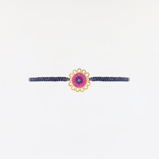 Macramé Flower Power Bracelet