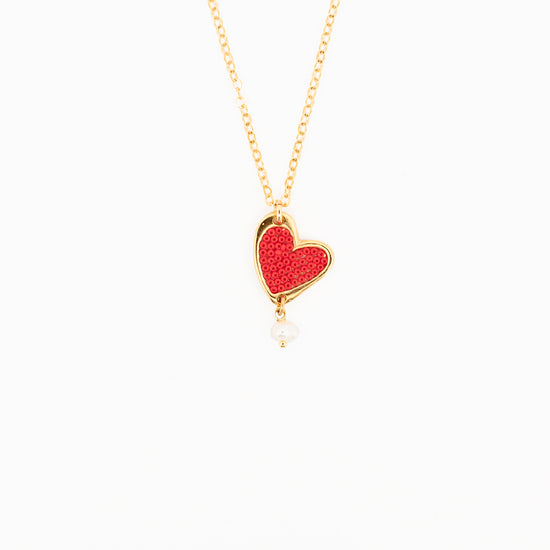 Red Heart Choker