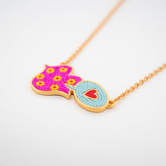 Love message Necklace