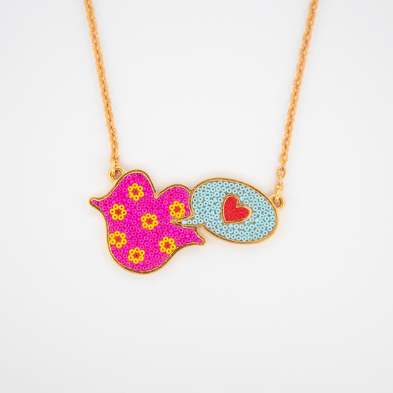 Love message Necklace