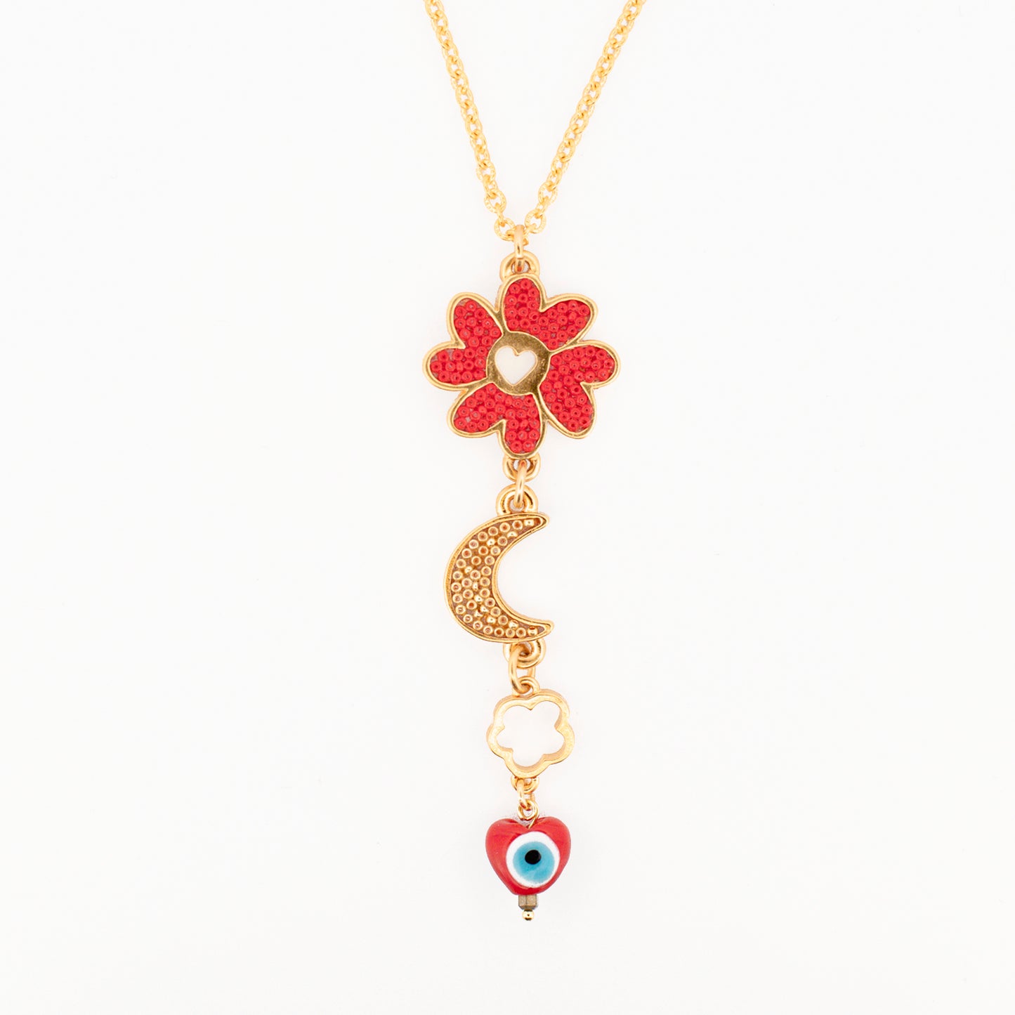 Flower of Courage Necklace