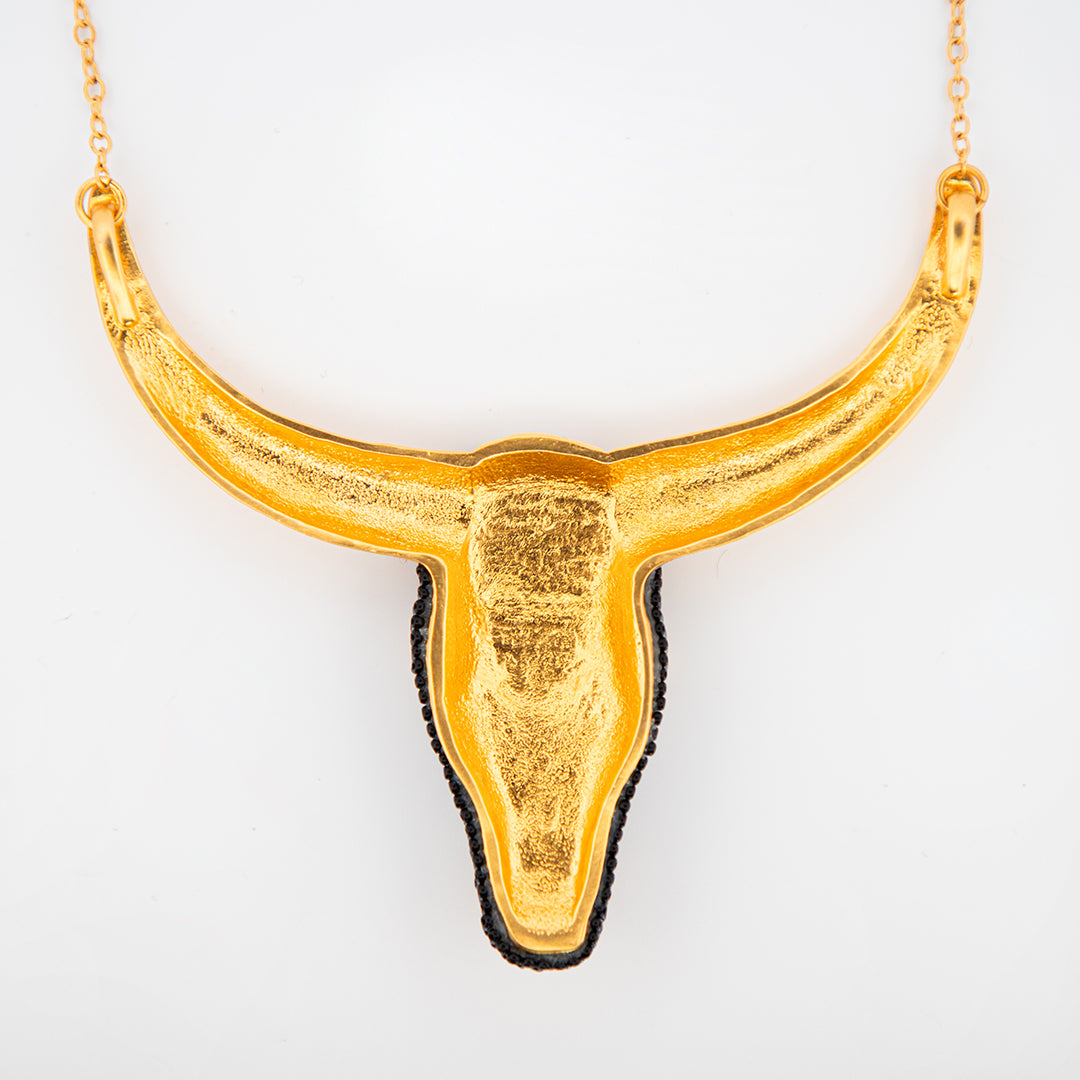 Tenacious Bull Necklace v1