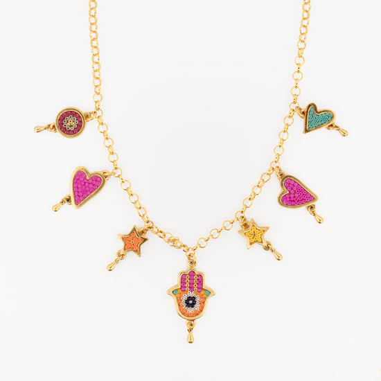 DANCE OF COLORS NECKLACE