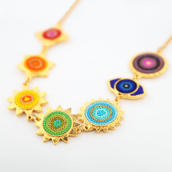 Chakras: Mind, Body and Soul Necklace