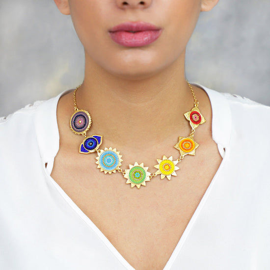 Chakras: Mind, Body and Soul Necklace