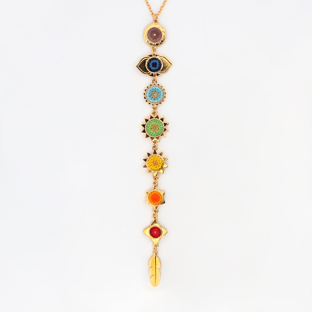 Chakras in connection Necklace
