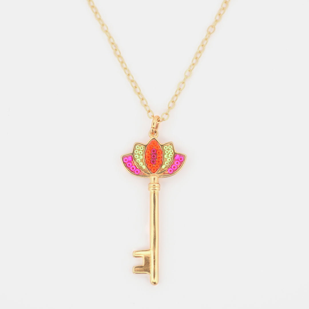 Heart Key Necklace